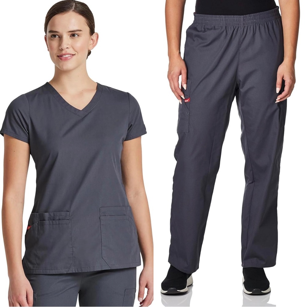 Women’s pewter scrubs set 3XL